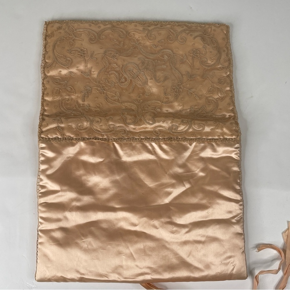 Carlin Comforts Saks 5th Avenue Lingerie Case Satin Large - Picture 7 of 10